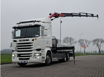 Camion plateau SCANIA R 410