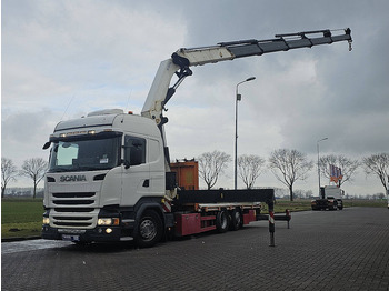 Camion plateau SCANIA R 450