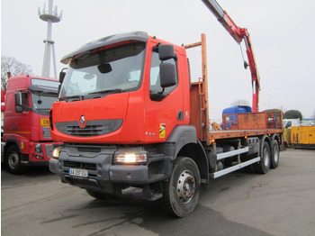 Camion plateau RENAULT Kerax 370