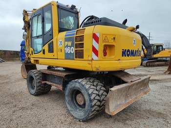 Pelle sur pneus KOMATSU PW160