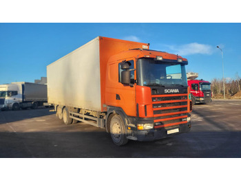 Camion fourgon SCANIA 114