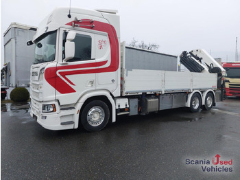 Camion plateau SCANIA R 580