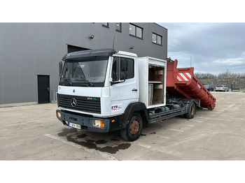 Crédit-bail Mercedes-Benz SK 814 (BELGIAN TRUCK / HOOK / PERFECT CONDITION !!! / WITH CONTAINER / 363000 KM !!!! ) Mercedes-Benz SK 814 (BELGIAN TRUCK / HOOK / PERFECT CONDITION !!! / WITH CONTAINER / 363000 KM !!!! ): photos 1