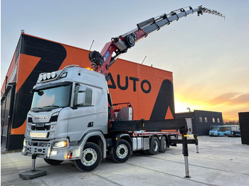 Camion plateau SCANIA R 580