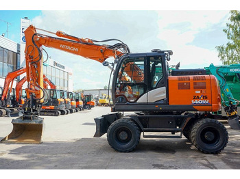 Pelle sur pneus HITACHI ZX140W-6