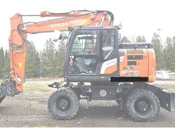 Pelle sur pneus HITACHI ZX155W