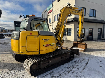 Mini pelle New Holland Kobelco E80 PYÖRITTÄJÄLLÄ: photos 5