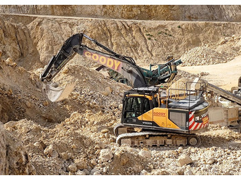 Pelle sur chenille VOLVO EC250EL