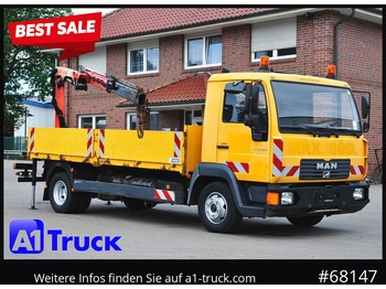 Camion grue MAN L2000