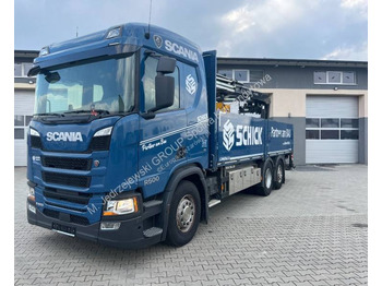 Camion plateau SCANIA R 500