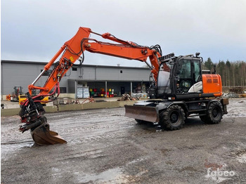 Pelle sur pneus HITACHI ZX140W-6