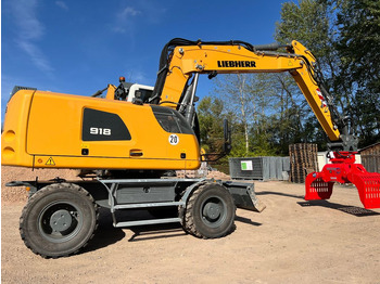 Pelle sur pneus LIEBHERR A 918