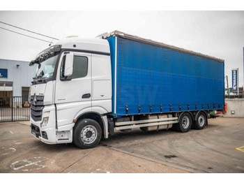 Camion à rideaux coulissants MERCEDES-BENZ Actros 2548