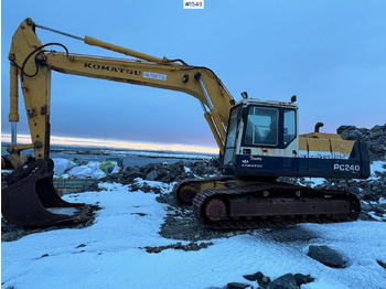 Pelle sur chenille 1993 Komatsu PC240-5K excavator: photos 3