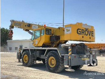 Grue automotrice lente GROVE RT600E 50 ton 4x4x4: photos 2