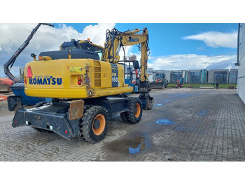 Pelle sur pneus Komatsu PW160-8: photos 4