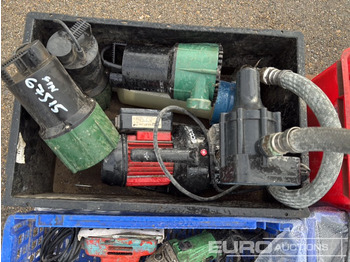 Matériel de chantier Pallet of Various Power Tools, Compressors, Safety Sandals: photos 3