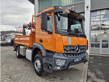 Camion grue Mercedes-Benz Arocs 1832 KK Heckran Atlas 126.4E-A3L Funk: photos 3