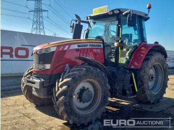 Tracteur agricole MASSEY FERGUSON 7618