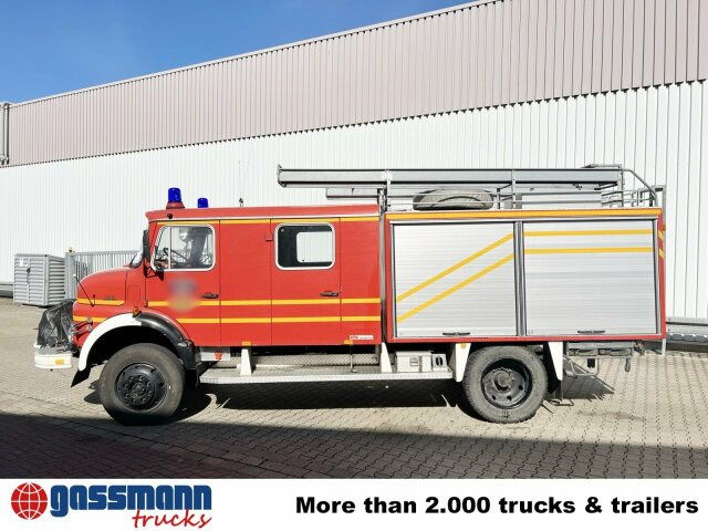 Camion de pompier Mercedes-Benz LAF 1113 B 4x4 Doka, LF 16 TS: photos 14