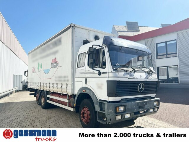 Camion fourgon Mercedes-Benz SK 2435 L 6x2, V8, Spülbohrwagen: photos 8