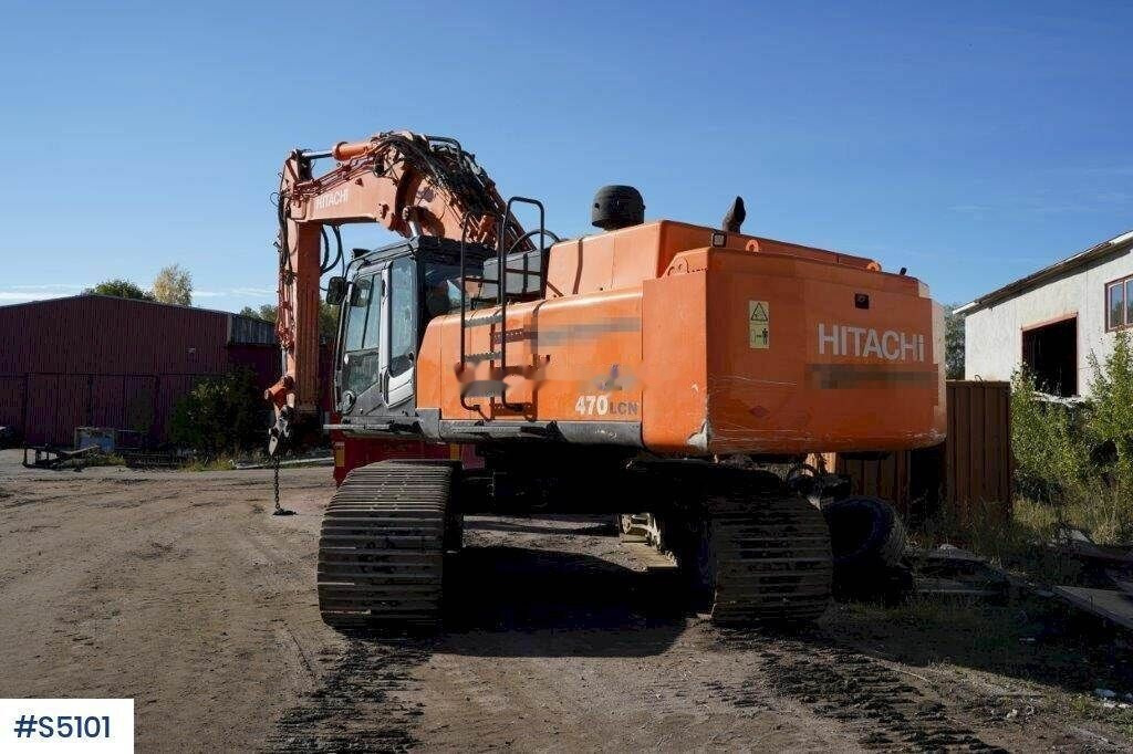 Pelle sur chenille Hitachi ZX470LCH-3: photos 10