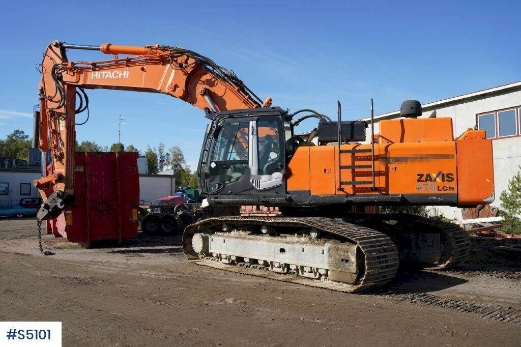 Pelle sur chenille Hitachi ZX470LCH-3: photos 8