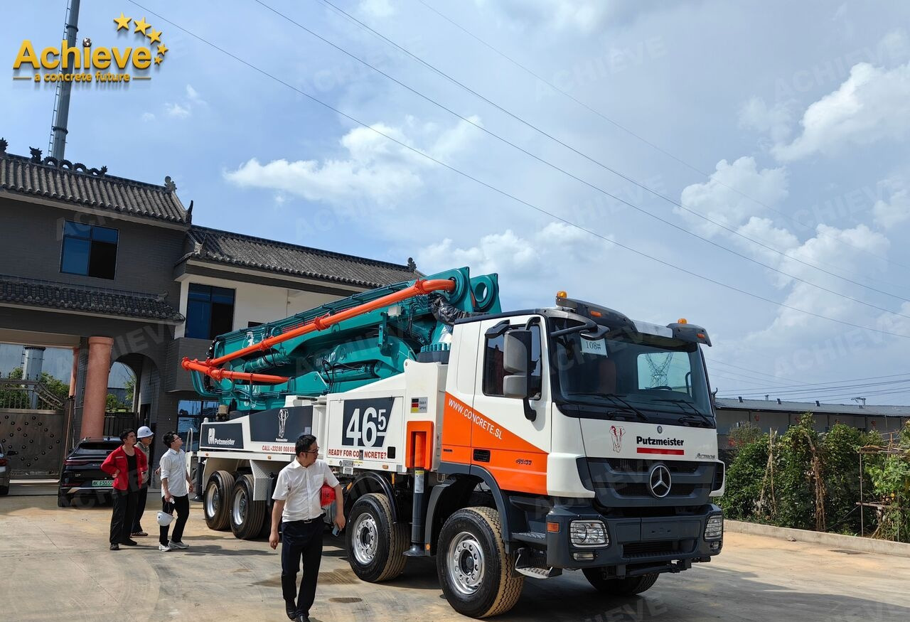 Camion pompe Putzmeister Compact Truck-Mounted Concrete Pump M46-5 【ACHIEVE】TOP CONDITION!!!: photos 8