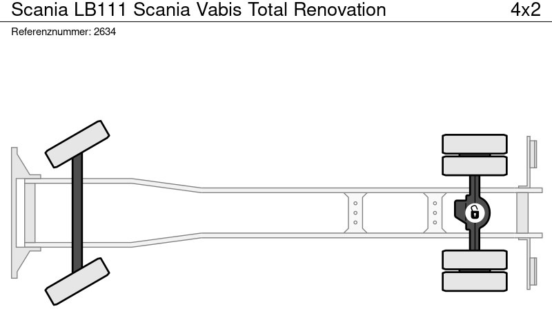 Camion Scania LB111 Scania Vabis Total Renovation: photos 15