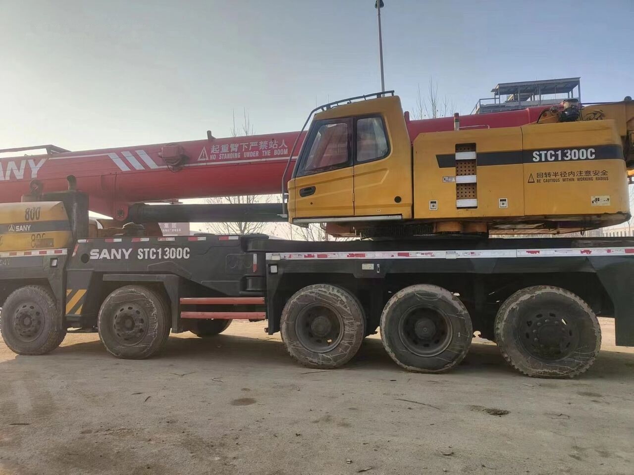 Grue mobile Sany STC500 STC750 STC800 STC1000 50/75/100ton truck crane: photos 7