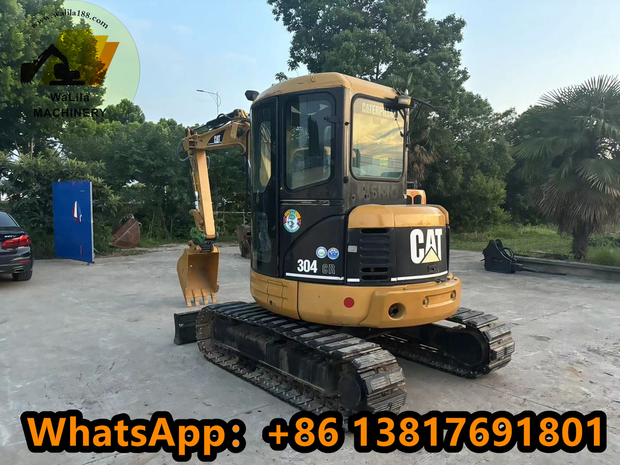 Crédit-bail CAT 304 CR Caterpillar 304CCR imported excavator [ Copy ] CAT 304 CR Caterpillar 304CCR imported excavator [ Copy ]: photos 9