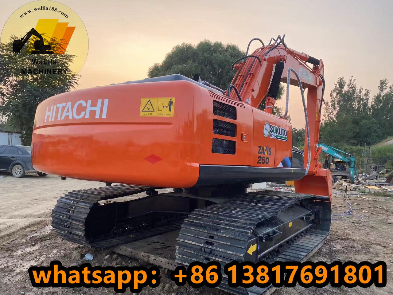 Pelle sur chenille Hitachi Hitachi zx250: photos 9