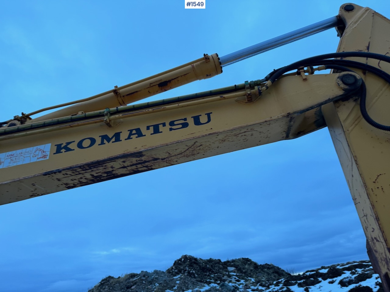 Pelle sur chenille 1993 Komatsu PC240-5K excavator: photos 8