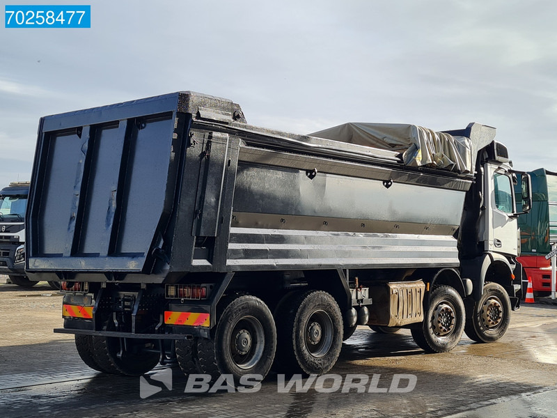 Camion benne Mercedes-Benz Arocs 4142 8X4 24m3 Tipper Big-Axle Steelsuspension Euro 6: photos 21