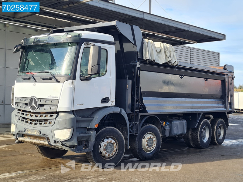 Camion benne Mercedes-Benz Arocs 4142 8X4 24m3 Tipper Big-Axle Steelsuspension Euro 6: photos 12