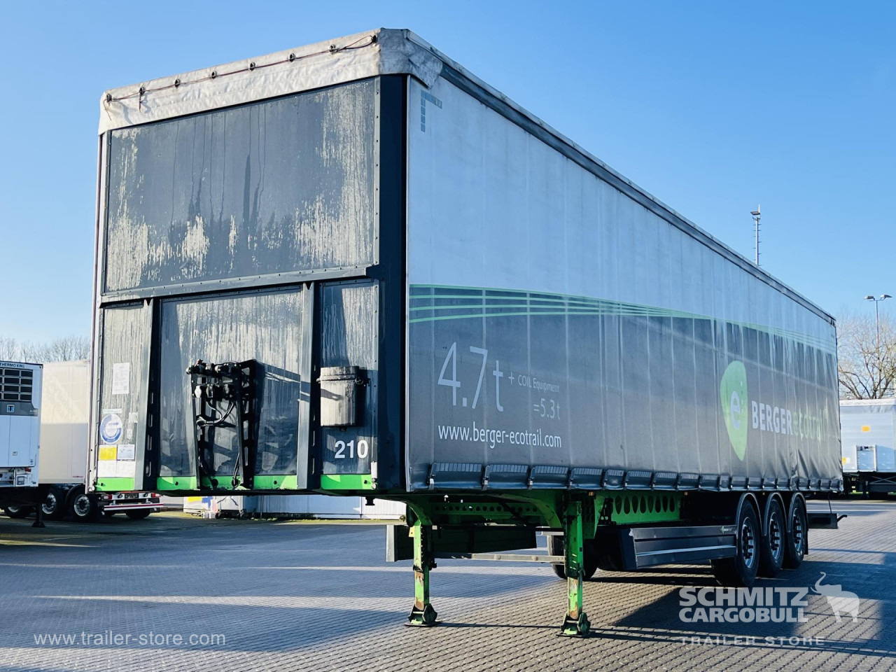 Semi-remorque rideaux coulissants BERGER Auflieger Curtainsider Coil: photos 8