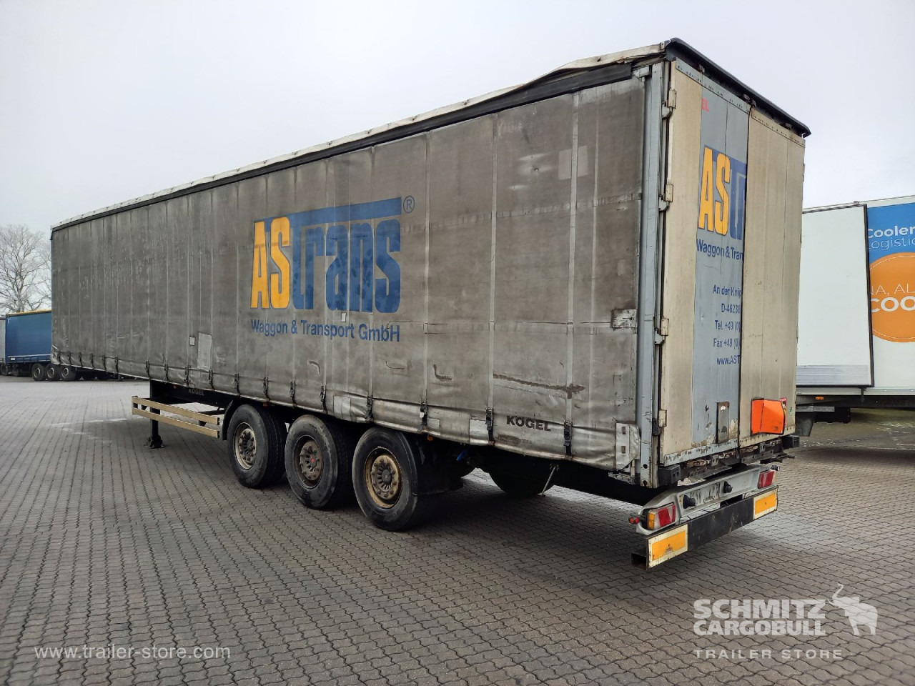 Semi-remorque rideaux coulissants KOEGEL Auflieger Curtainsider Coil: photos 6