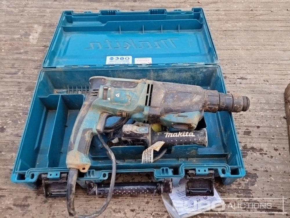 Matériel de chantier Makita 110Volt Impact Gun, 110Volt Hammer Drill, Battery Impact Gun (2 of), Battery Hammer Drill, Spectra Laser Level: photos 27