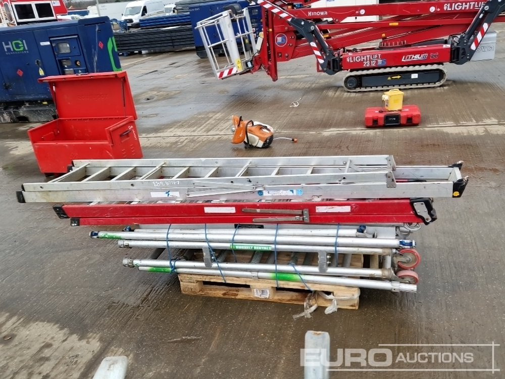 Matériel de chantier Wheeled Scaffolding Platform, Aluminium Ladder (2 of): photos 6