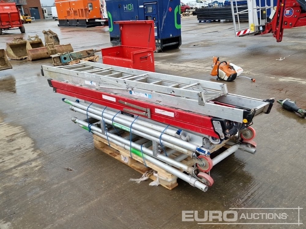 Matériel de chantier Wheeled Scaffolding Platform, Aluminium Ladder (2 of): photos 7