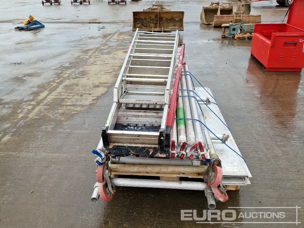 Matériel de chantier Wheeled Scaffolding Platform, Aluminium Ladder (2 of): photos 8